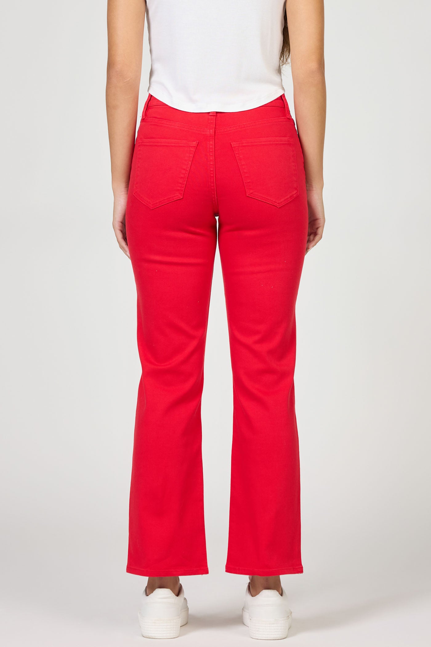 Anika Mid Rise in Salsa by Dear John