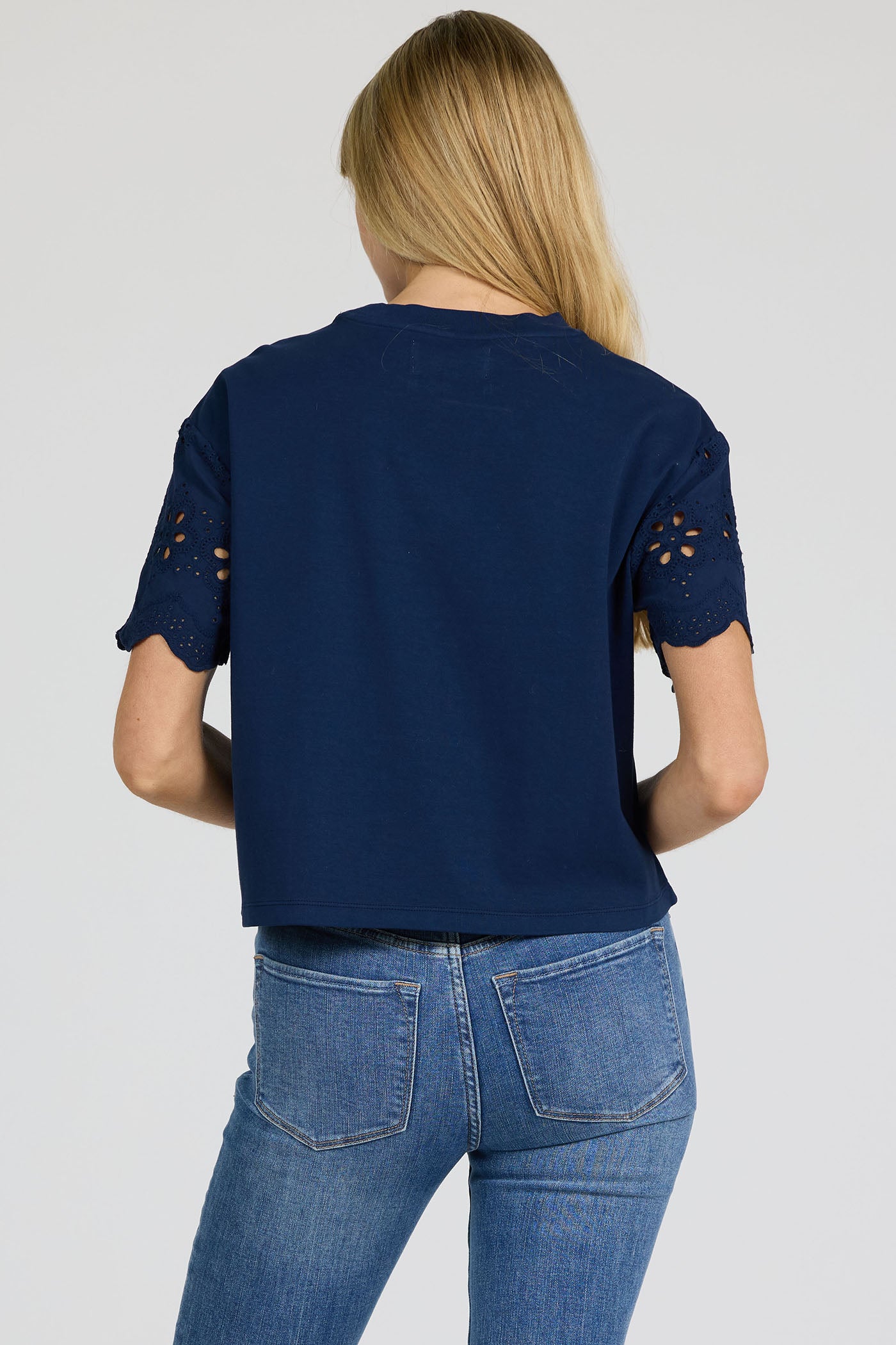 Maddox Top in Black Iris by Dear John