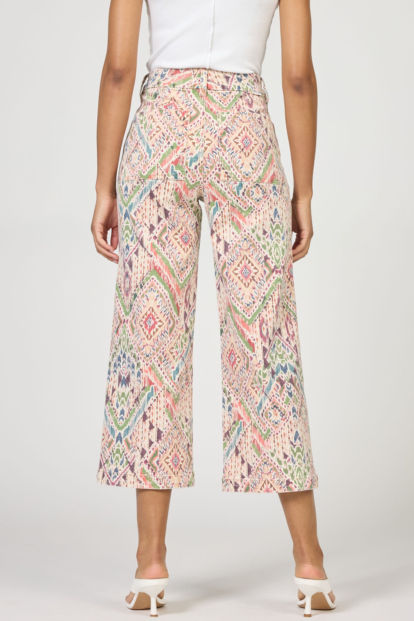 Audrey High Rise Jeans in Tropical Ikat by Dear John