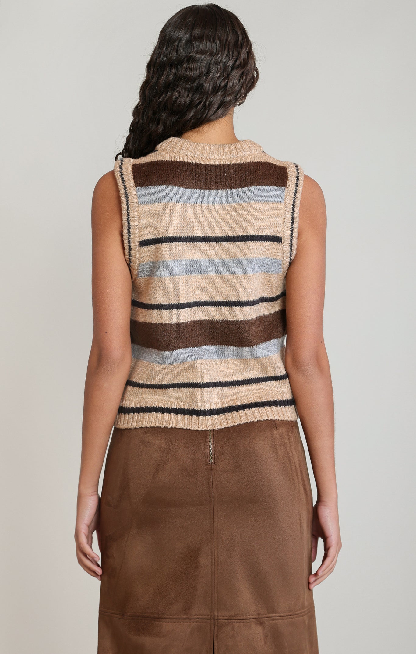 Cozy Cabin Sweater Vest by Dex