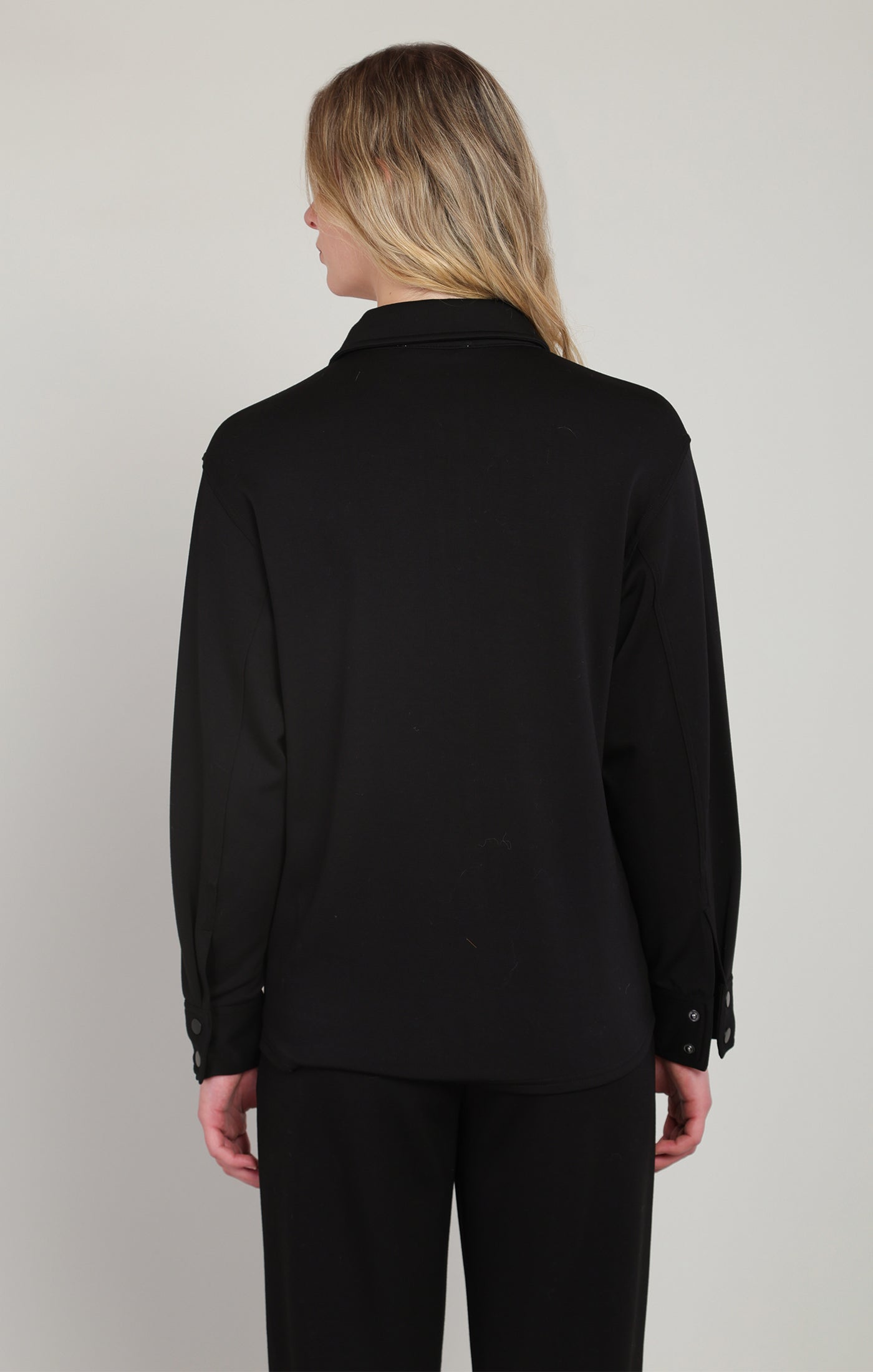 Sweet Escape Scuba Jacket in Black by Dex