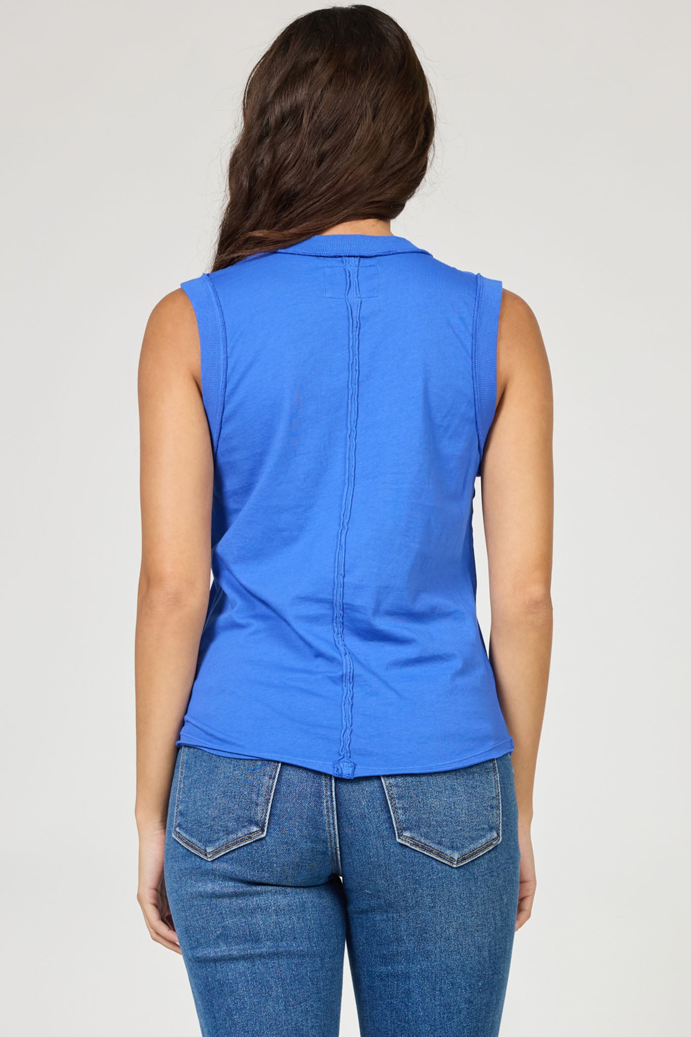Zo Tank in Dazzling Blue by Dear John