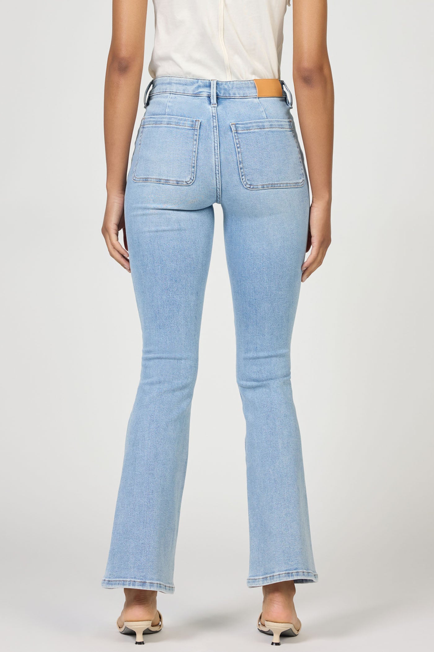 Jaxtyn Mid Rise Jeans in Bluewood by Dear John