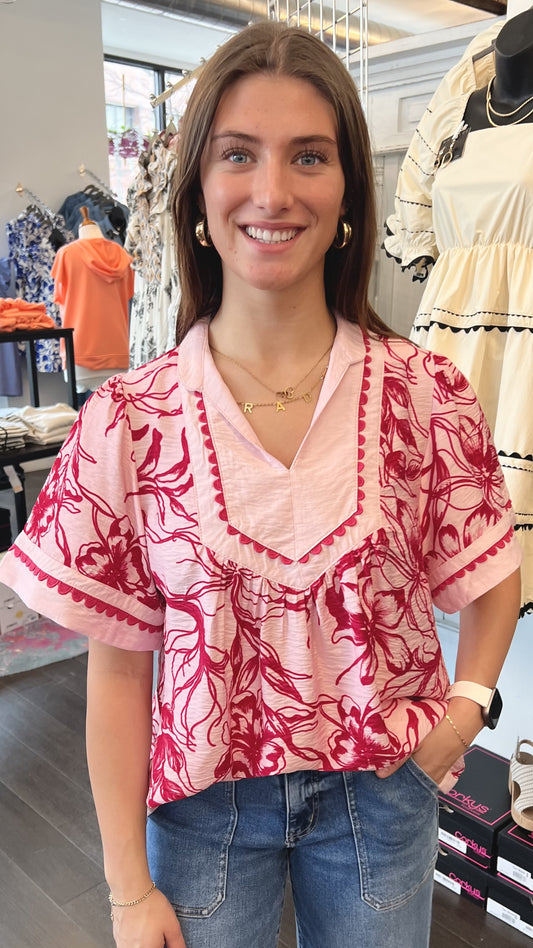 Rose' All Day Top