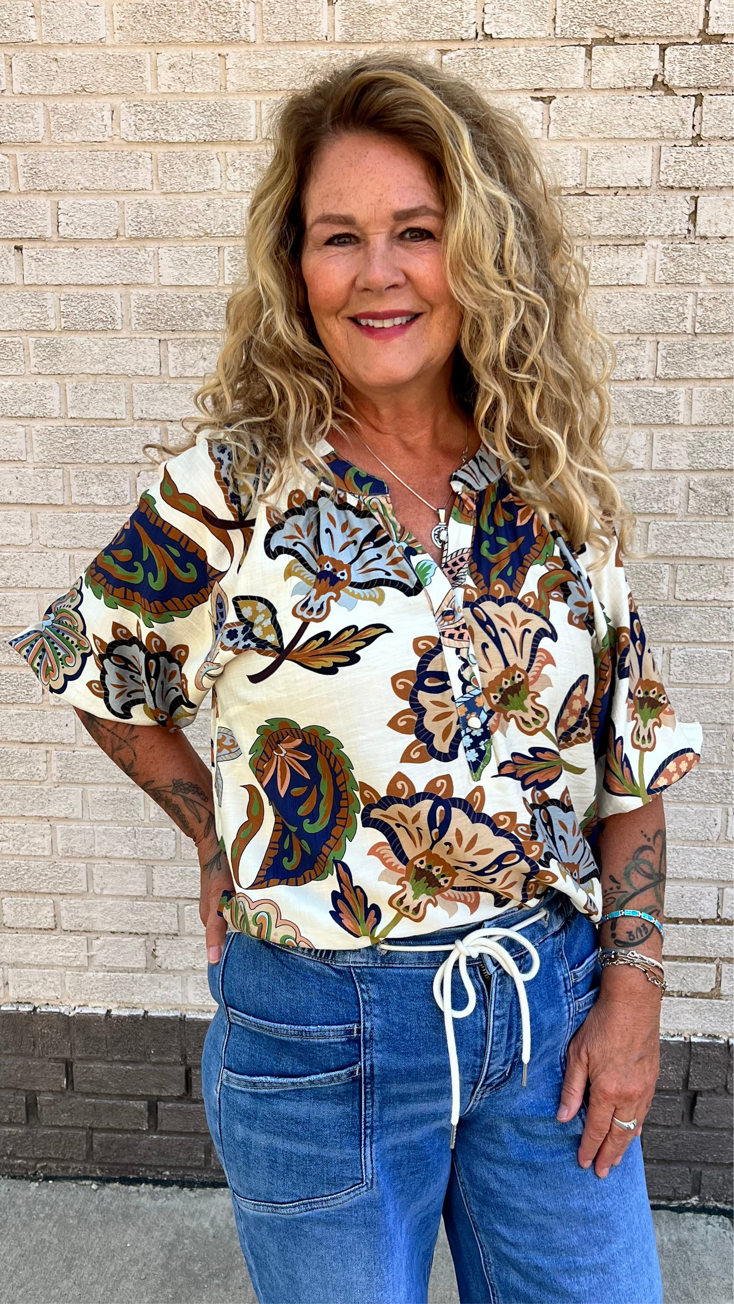 Gypsy Garden Top