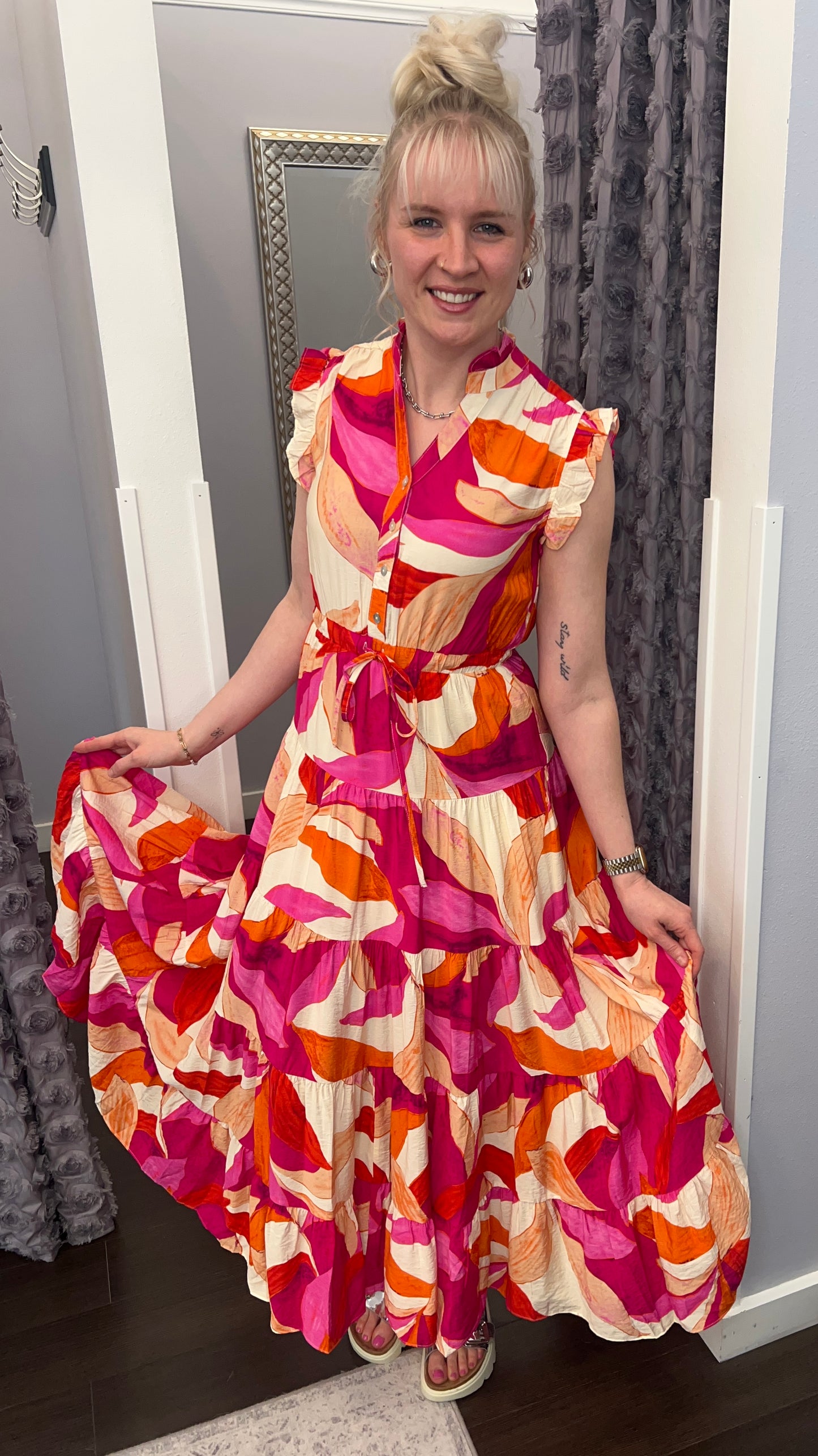Sunset Confidence Maxi Dress
