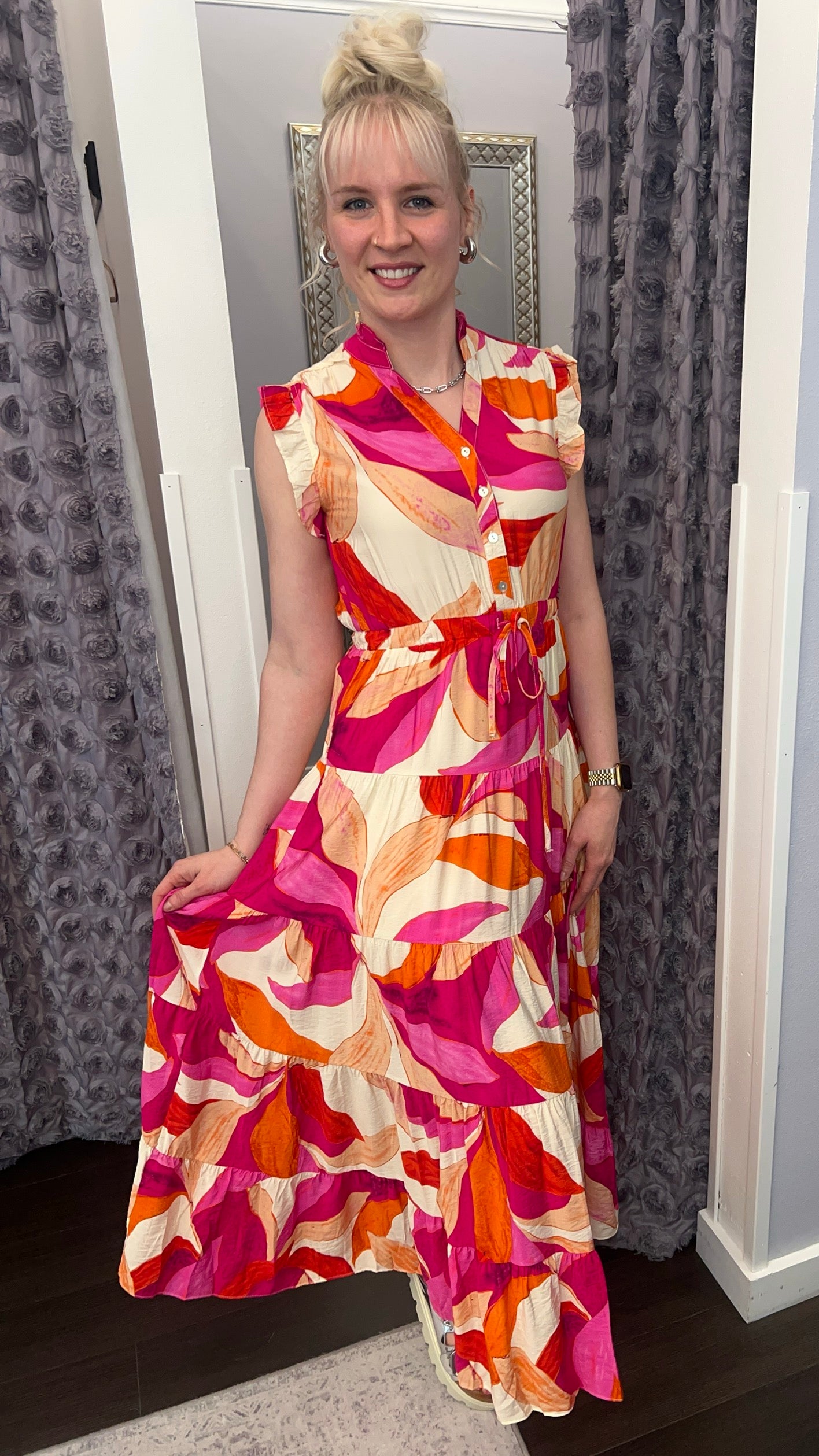Sunset Confidence Maxi Dress