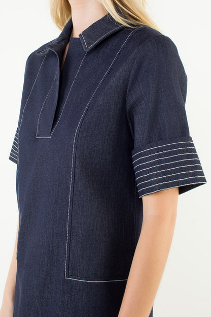 Effortless Editor Dress by Skies Are Blue