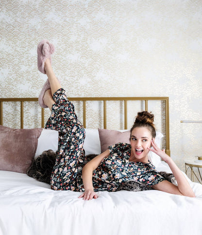 Hello Mello Cuddlers Heated Slippers