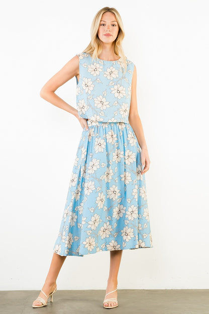 Bluebell Breeze Skirt by THML