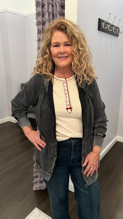 Stepping Out Hooded Thermal Jacket