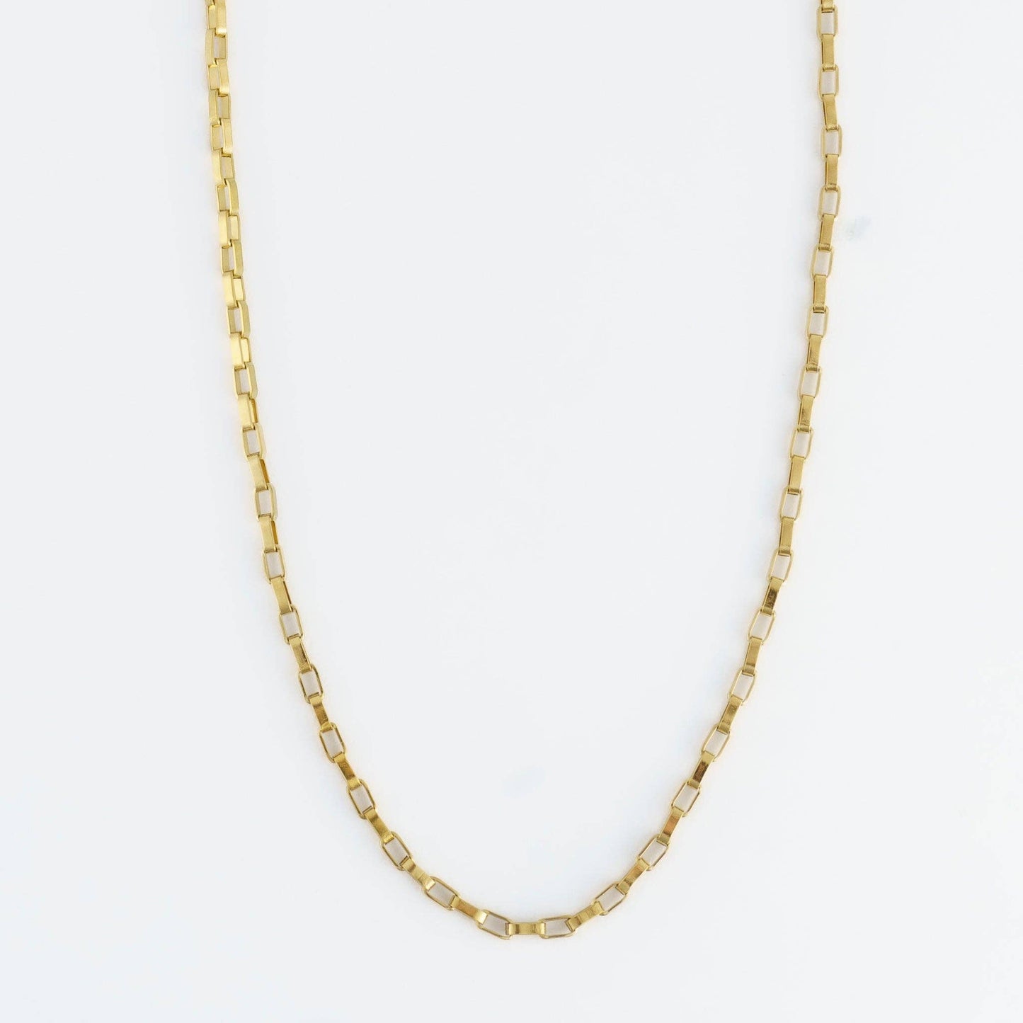 Narelle Waterproof Box Chain Necklace