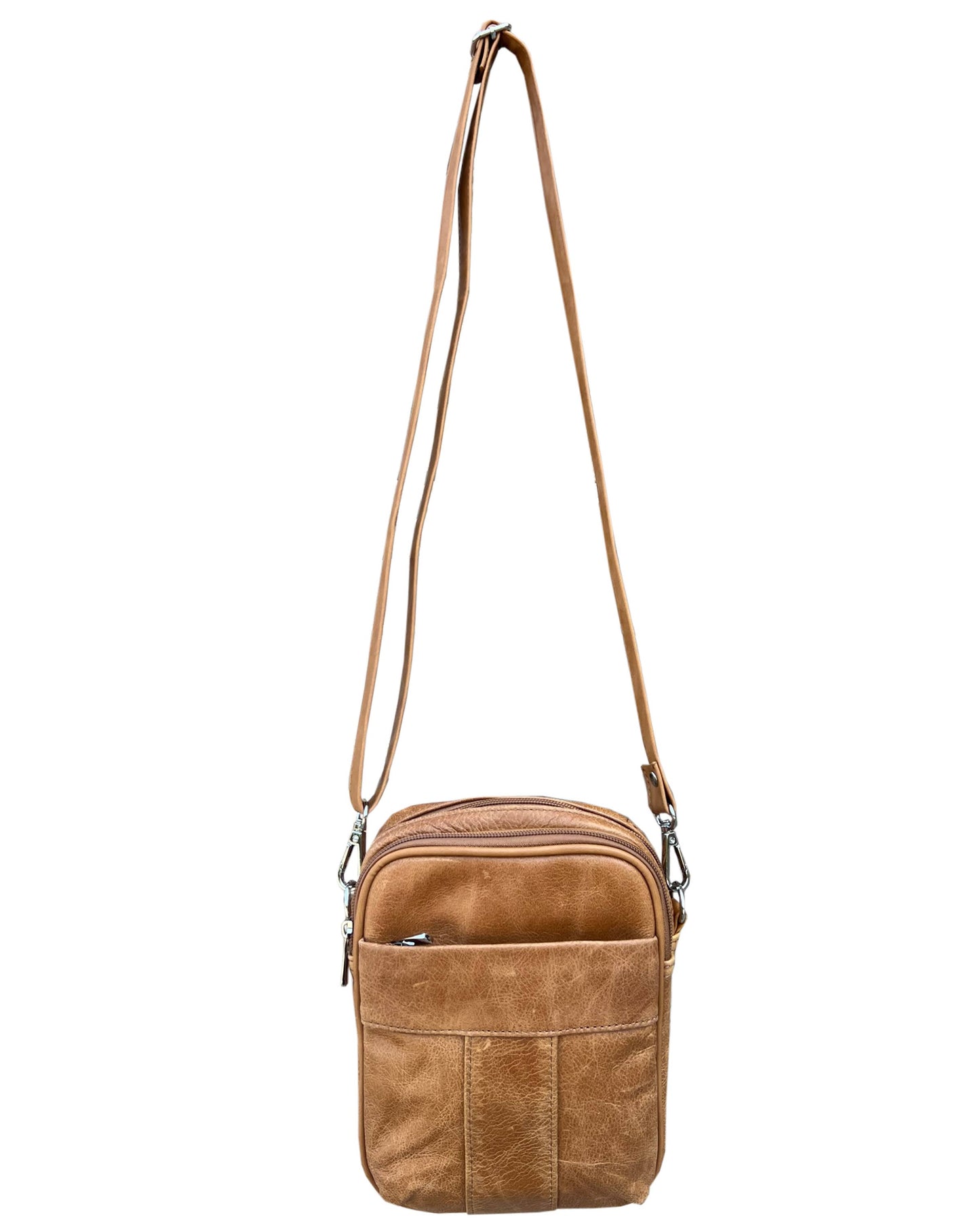 PRE ORDER On The Go Leather Crossbody