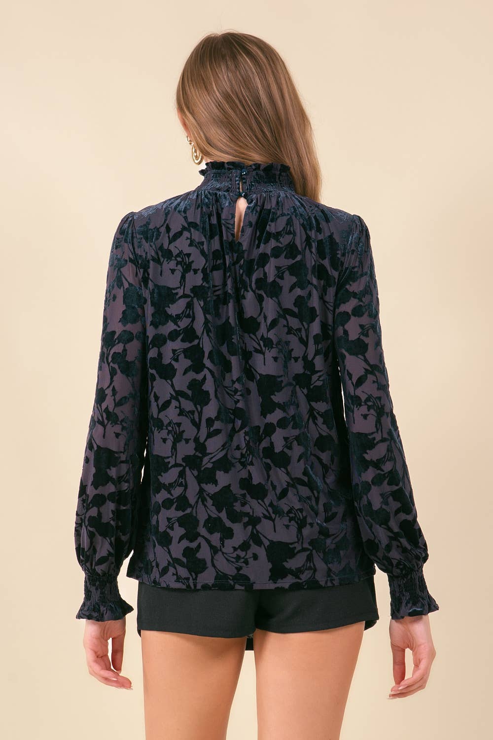 Midnight Velvet Muse Top