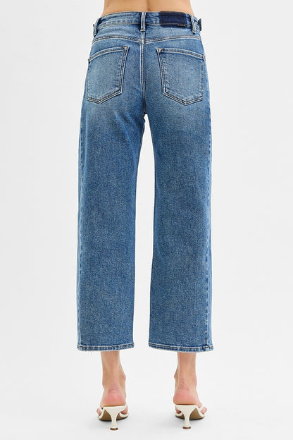 Weekend Wanderer Barrel Leg Jeans by Risen