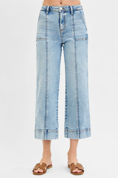 Blue Horizon Crop Jeans by Risen
