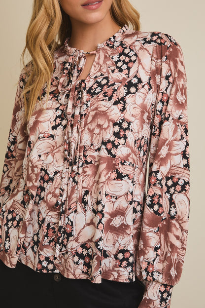 Vintage Petal Poet Top