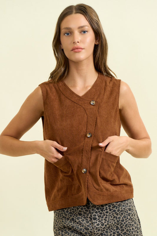 Cord & Casual Vest