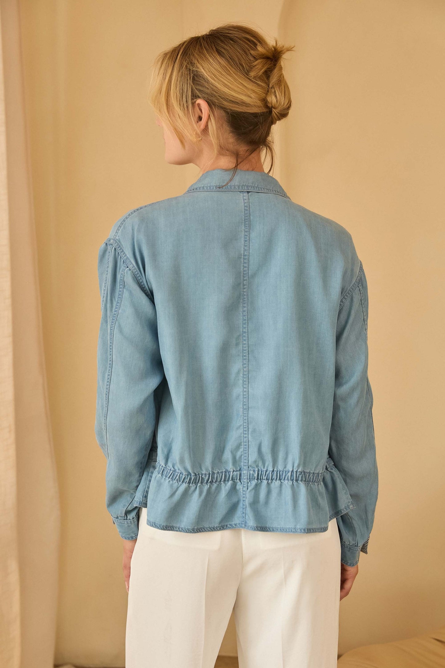 Cinch & Go Tencel Jacket by Skies Are Blue