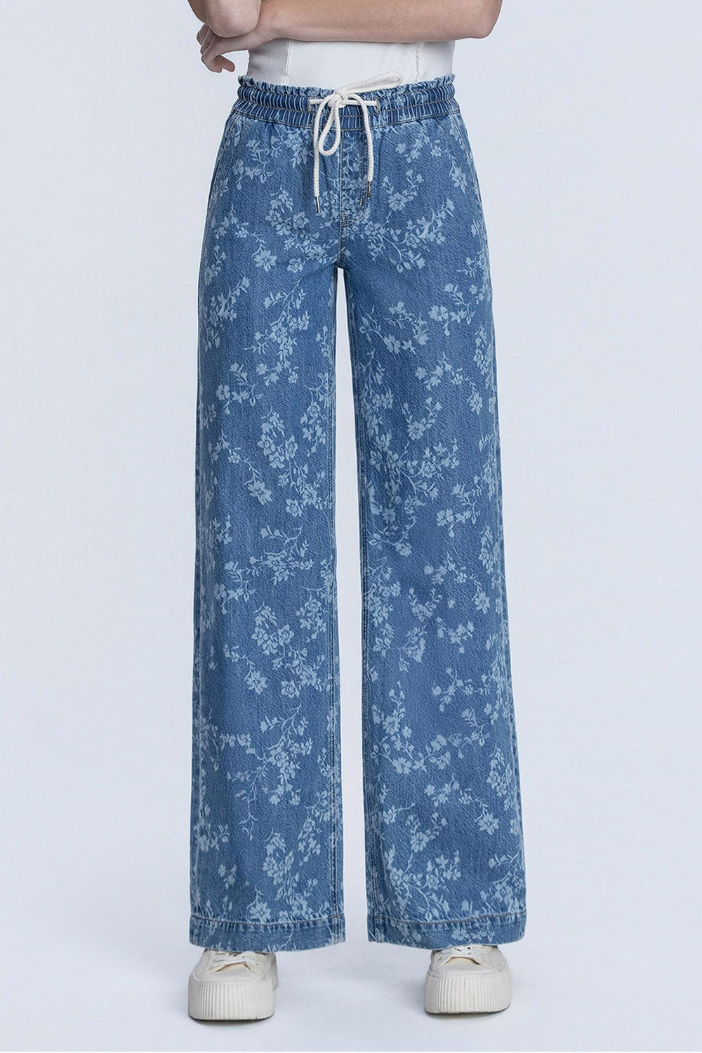 Weekend Wildflower Wide Legs by Vervet