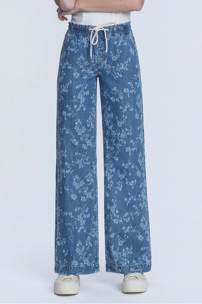 Weekend Wildflower Wide Legs by Vervet