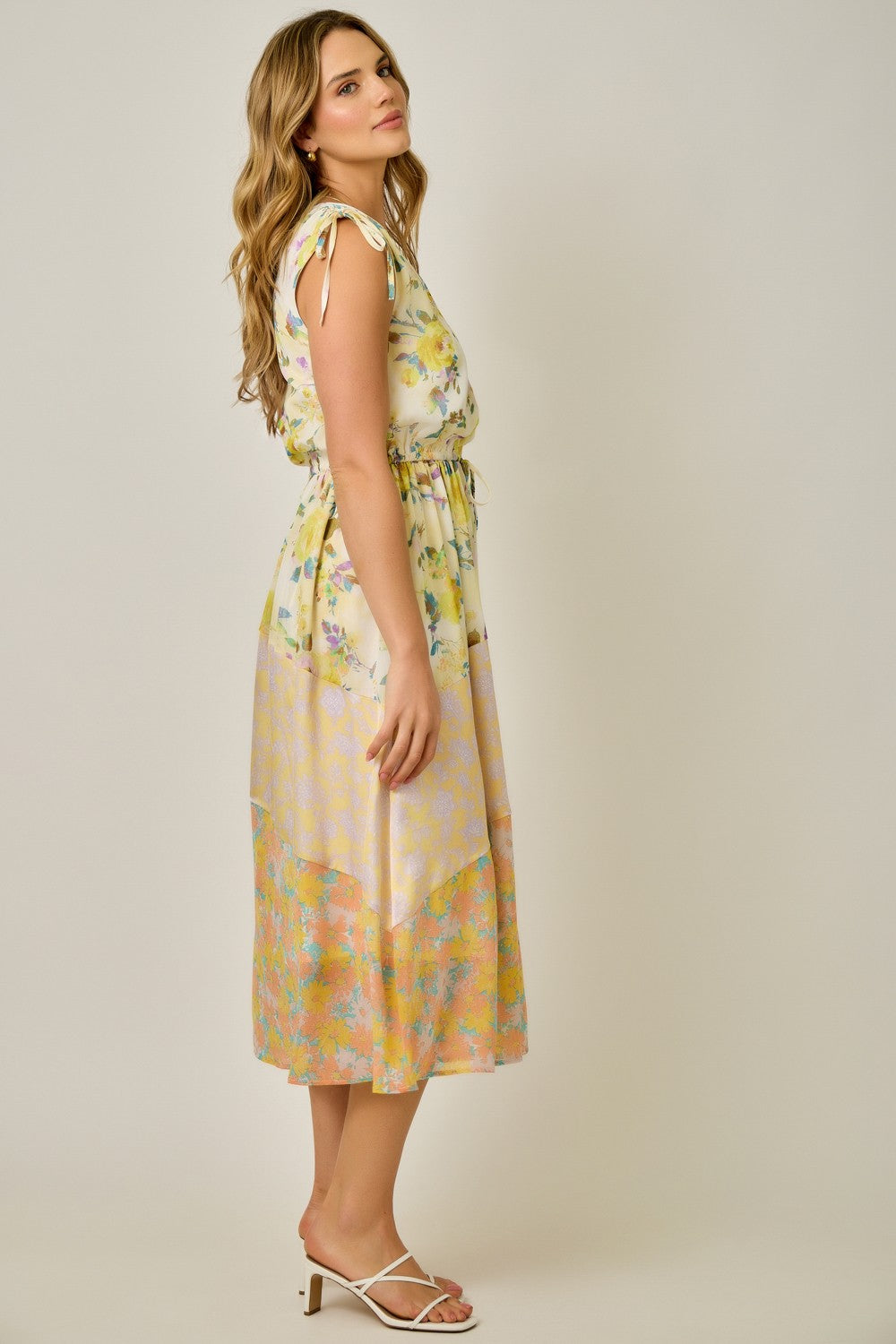 Honey Bloom Dress in Lemon Mix by Mystree