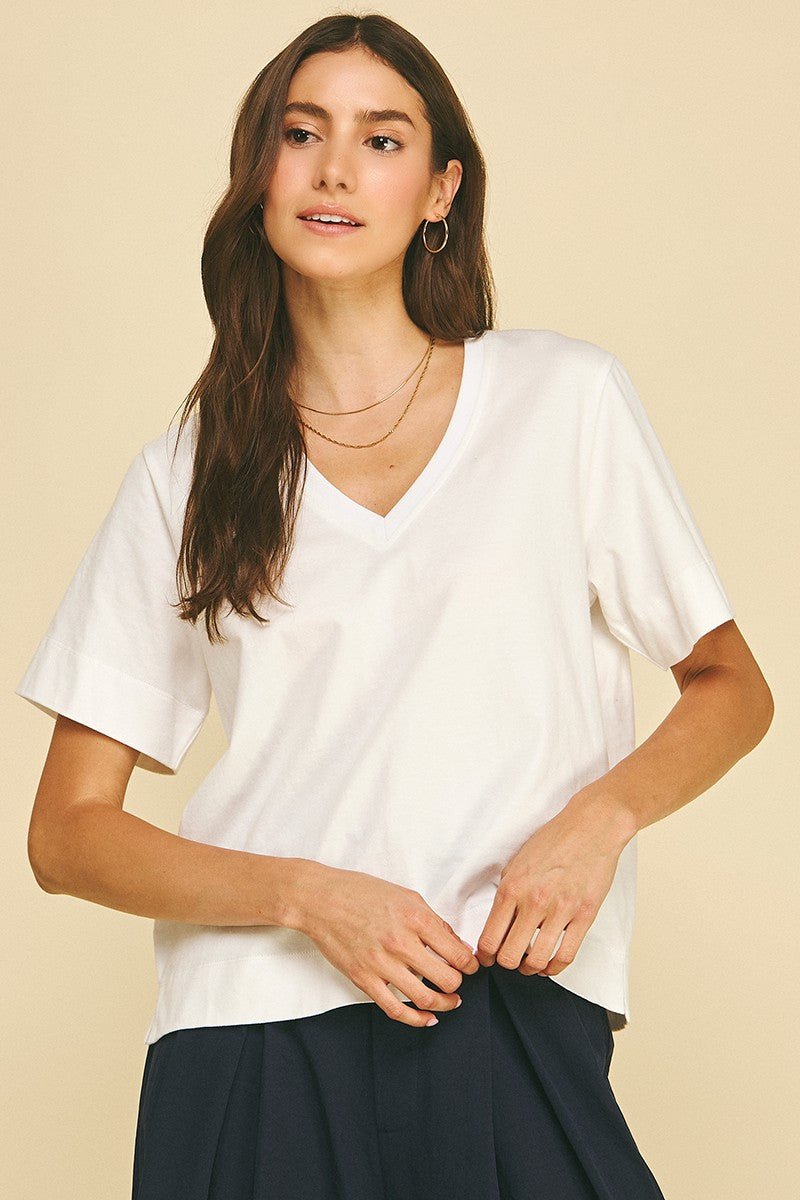 Classic Comfort V-Neck Tee