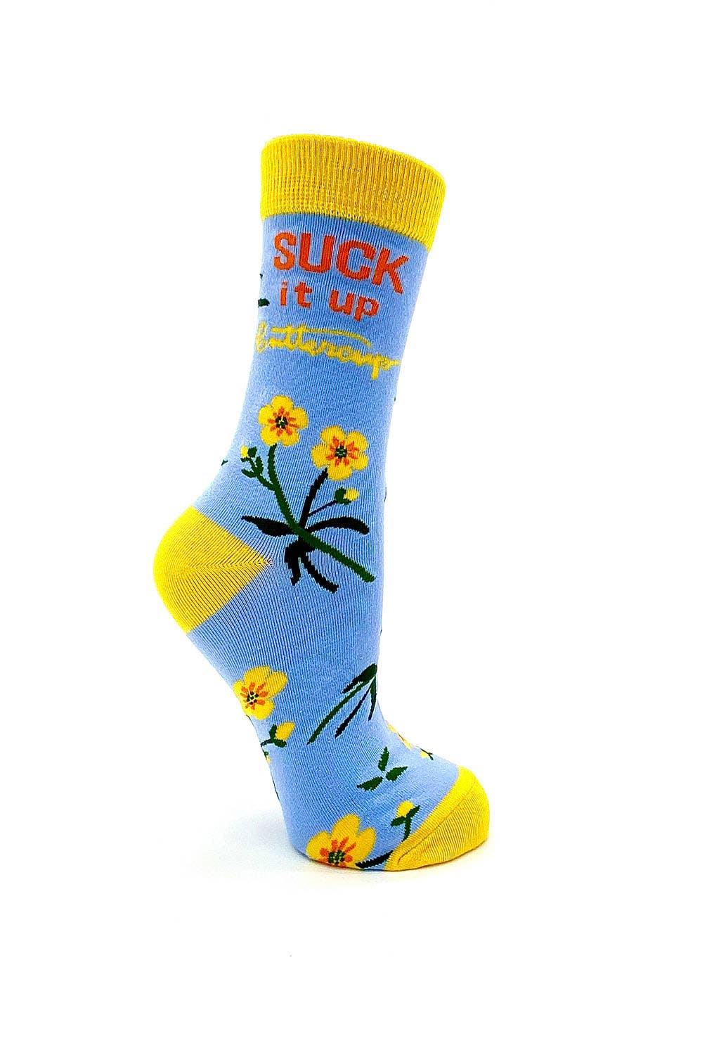 Suck It Up Buttercup Women's Crew Socks
