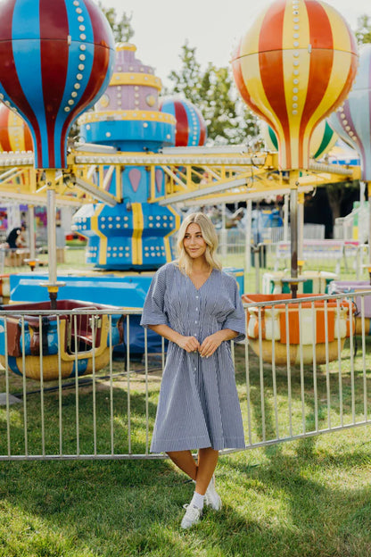 Lexi Dress in Evening Slate