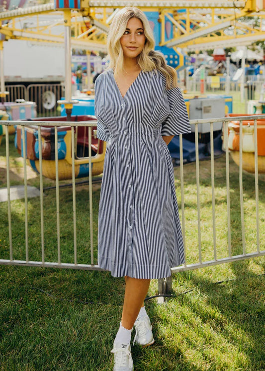 Lexi Dress in Evening Slate