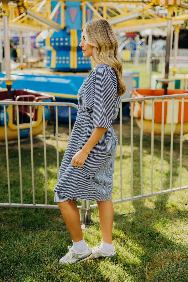 Lexi Dress in Evening Slate