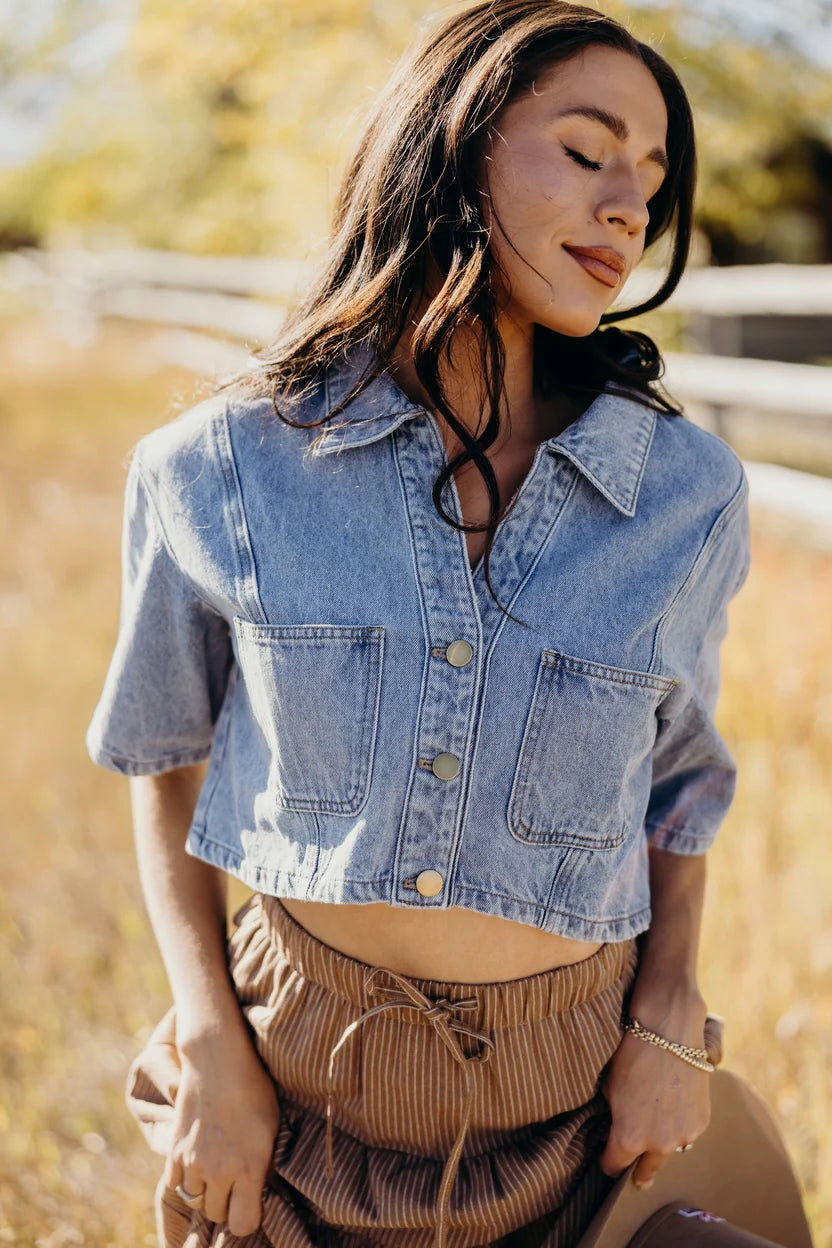 Blue Jean Baby Top