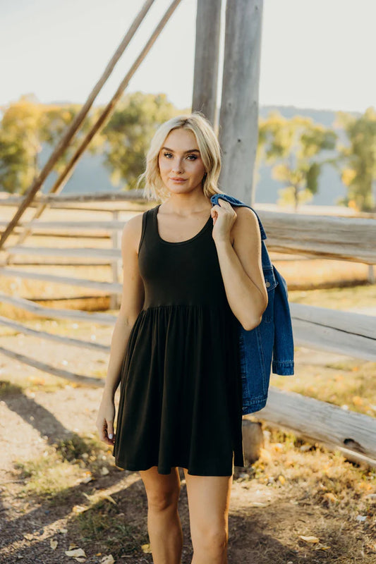 Markell Dress in Cypress