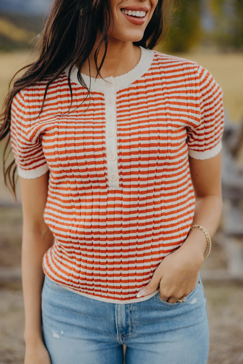 Autumn Social Knit Top
