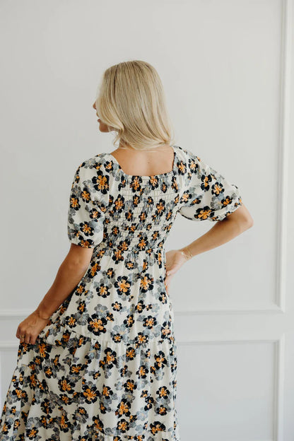 The Indy in Tangerine Twist Dress