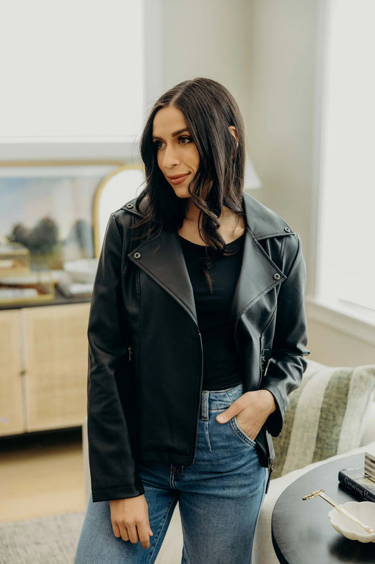 Moto Magic Faux Leather Jacket