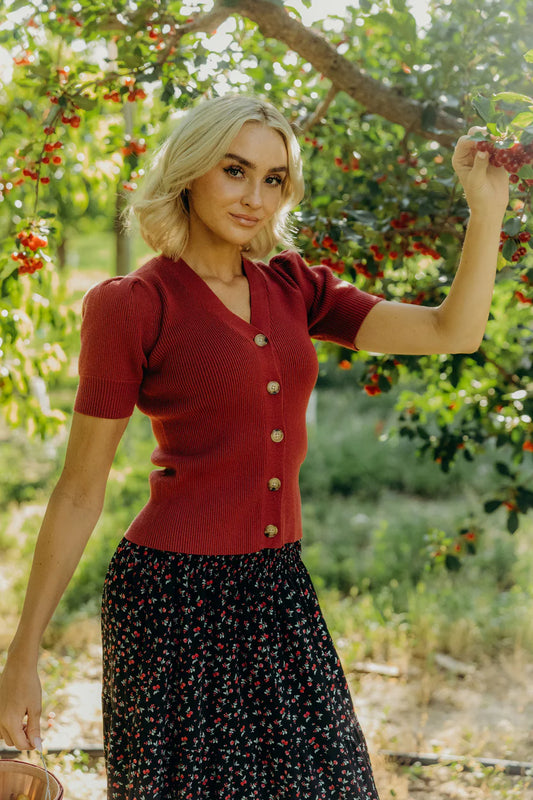 Cherry Pick Cardigan