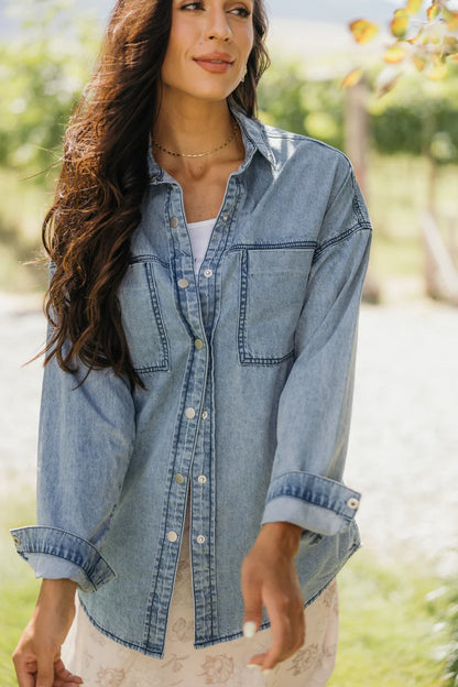 Easy Does It Denim Shirt