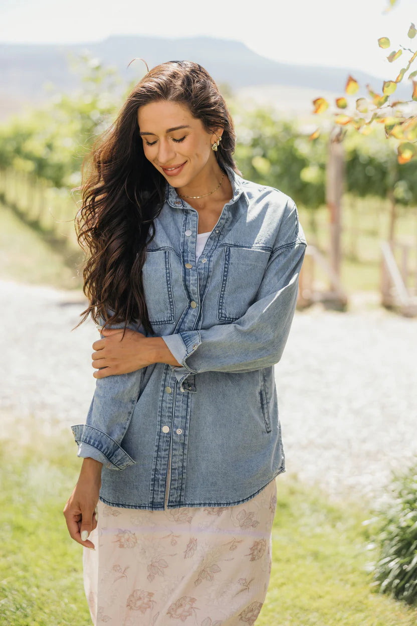 Easy Does It Denim Shirt