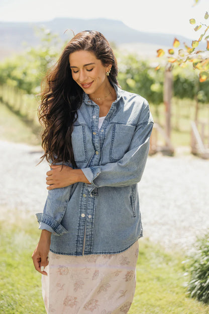 Easy Does It Denim Shirt