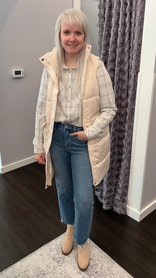 Marshmallow Puffer Vest