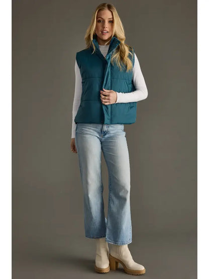 Teal Appeal Puffer Vest