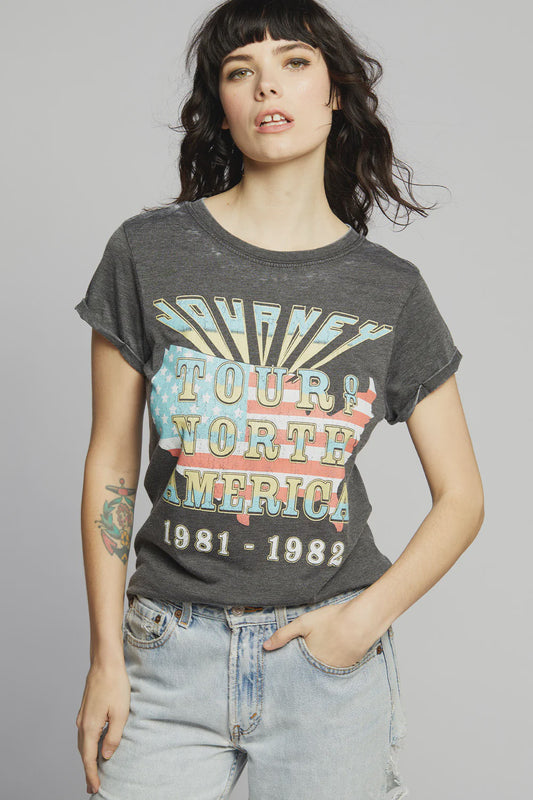 Journey North American 1981-1982 Tour Vintage Band Tee