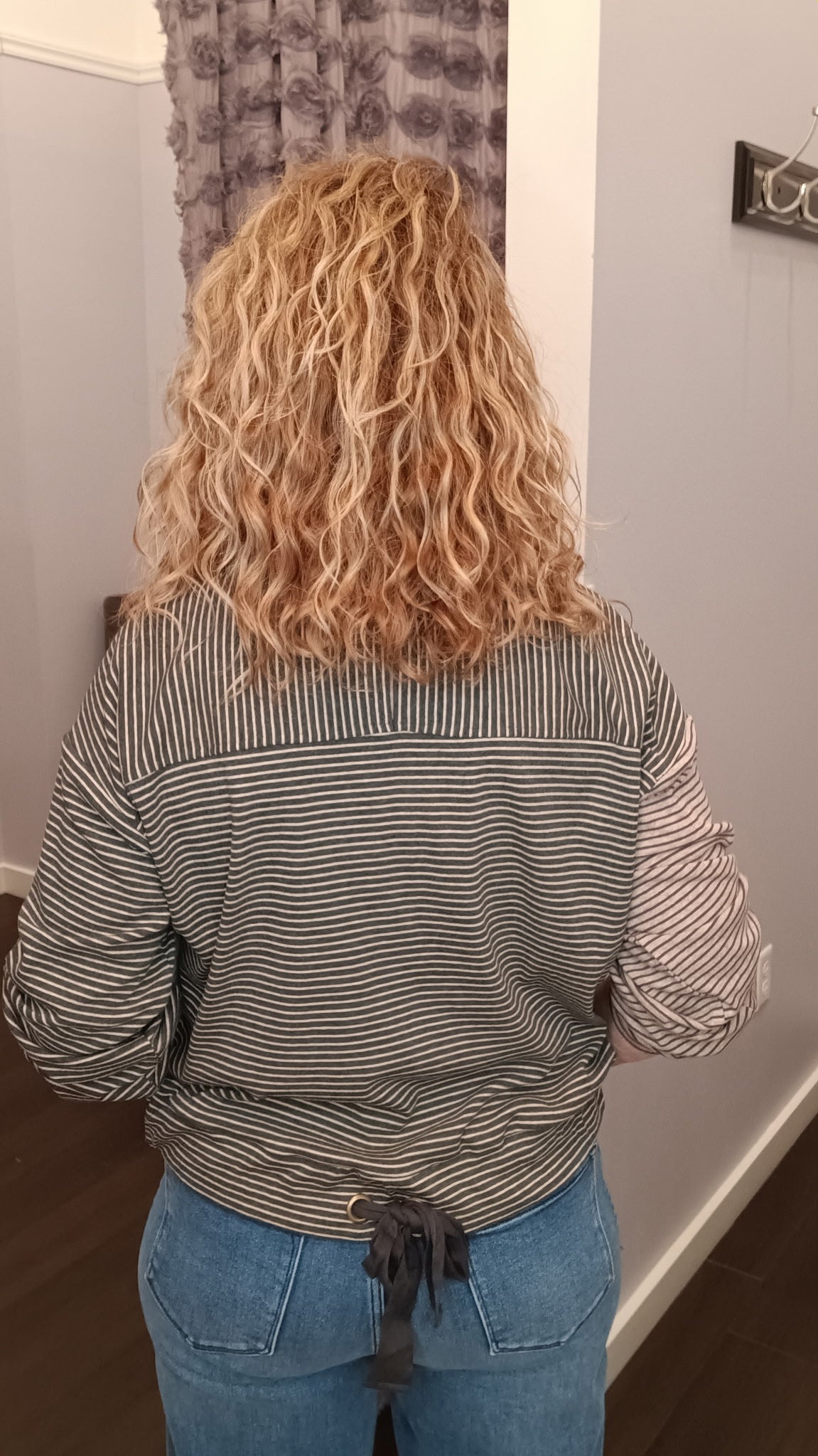 Double Take Stripe Top