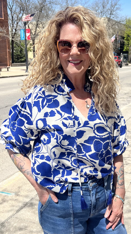 Mediterranean Getaway Top