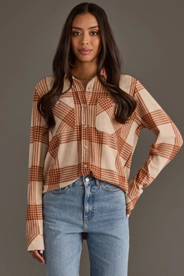 Pumpkin Spice Please Button Up