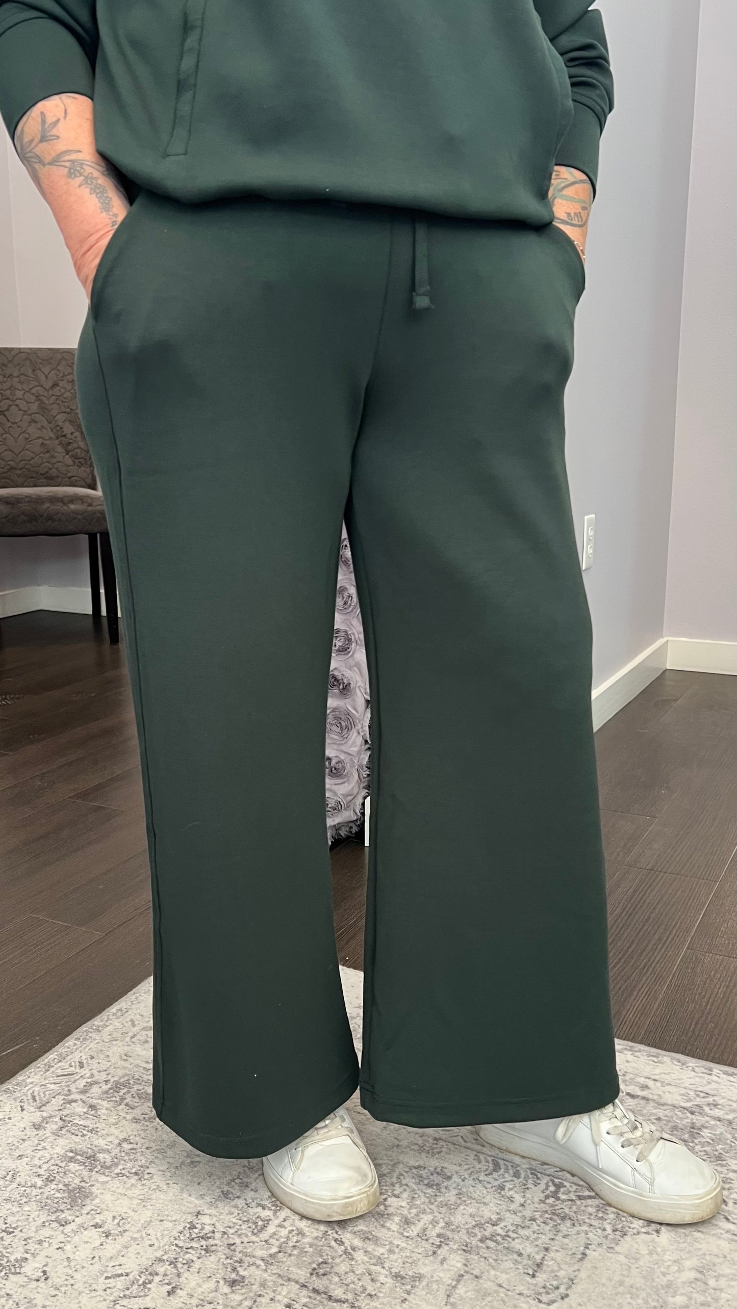 Elevated Ease Wide Leg Crop Pants