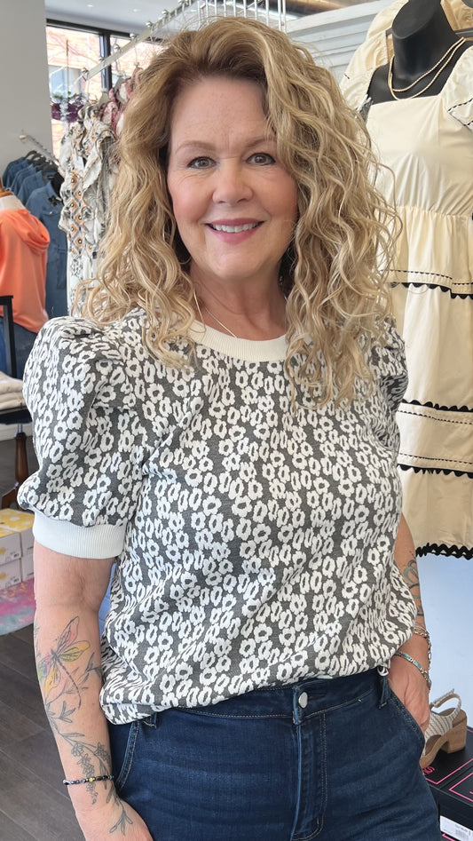 Petal Pusher Puff Top