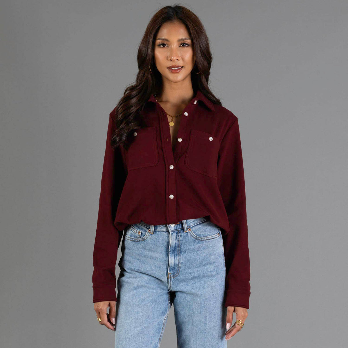 PRE ORDER Wine About It Soft Button Up