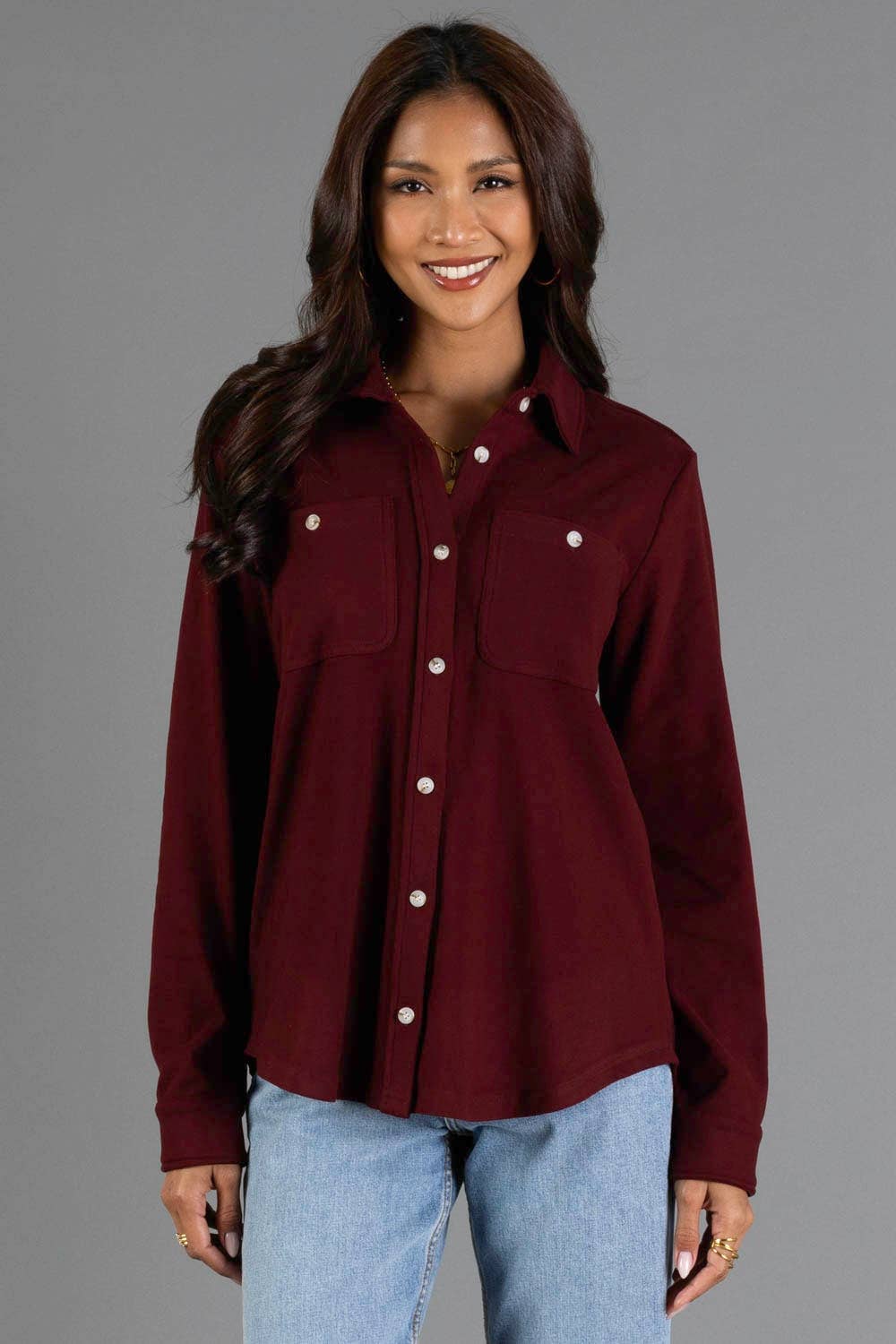 PRE ORDER Wine About It Soft Button Up